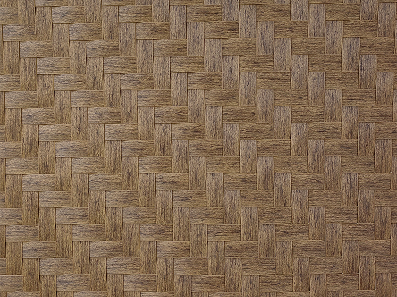 Suspended bamboo mat